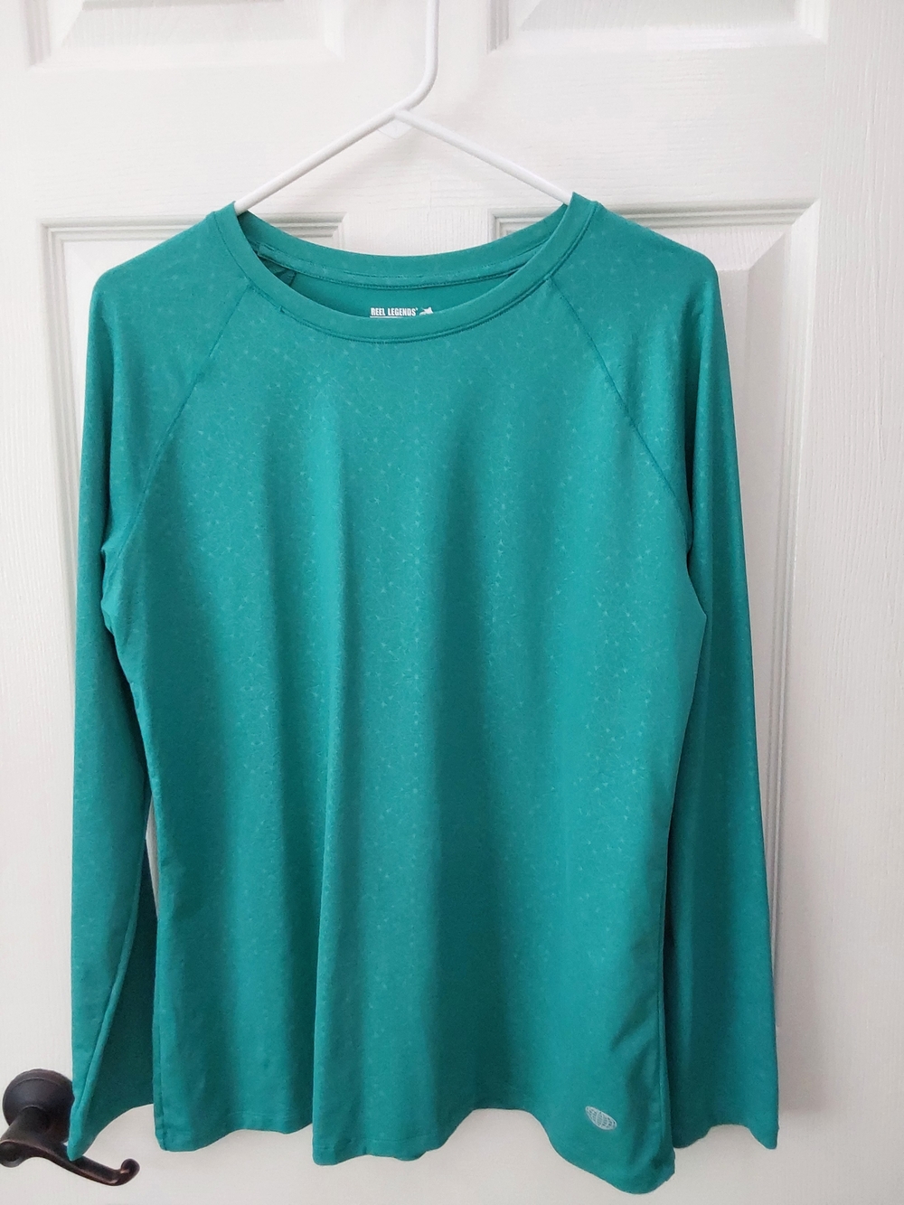 Reel Legends Teal Long Sleeve Performance Top - REI Co-op